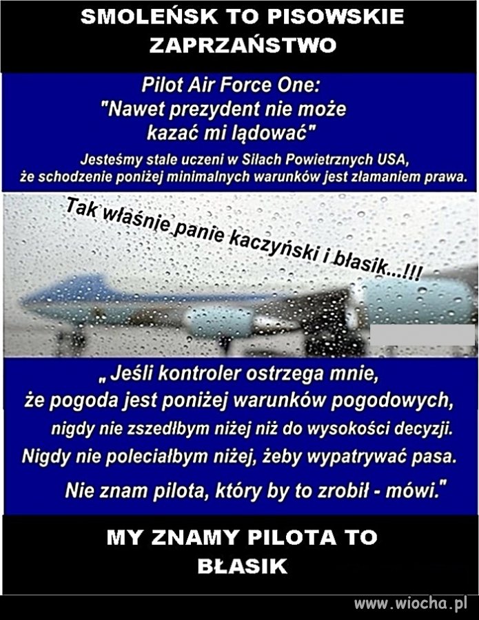 W 15. rocznicę katastrofy warto to przypomnieć ...