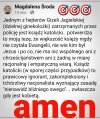 Pani Magdalena Środa jak zawsze CELNIE