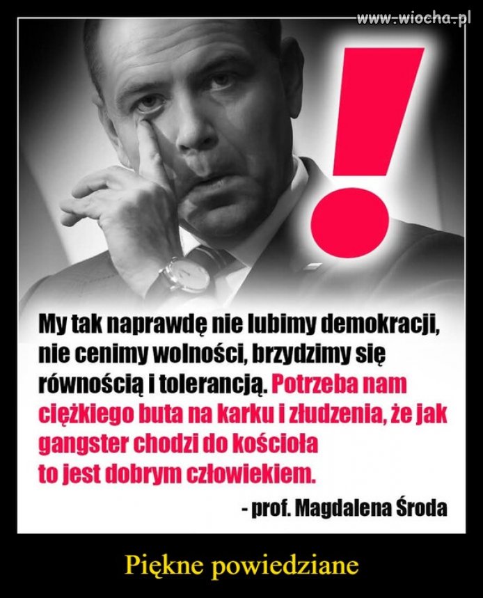 Przykre, bo tak prawdziwe ...