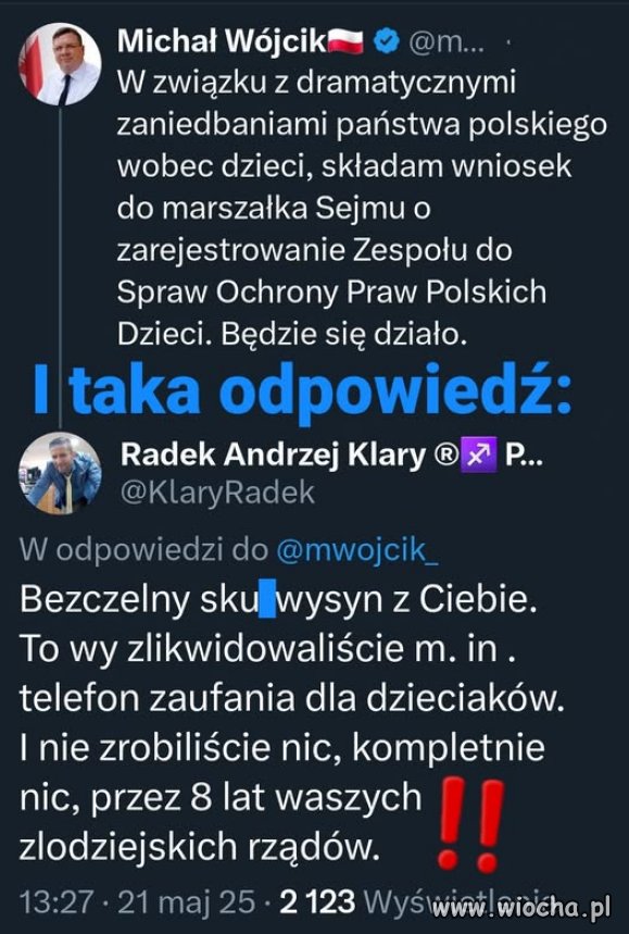 Tłusty pisowski knur doczekał się właściwej riposty !