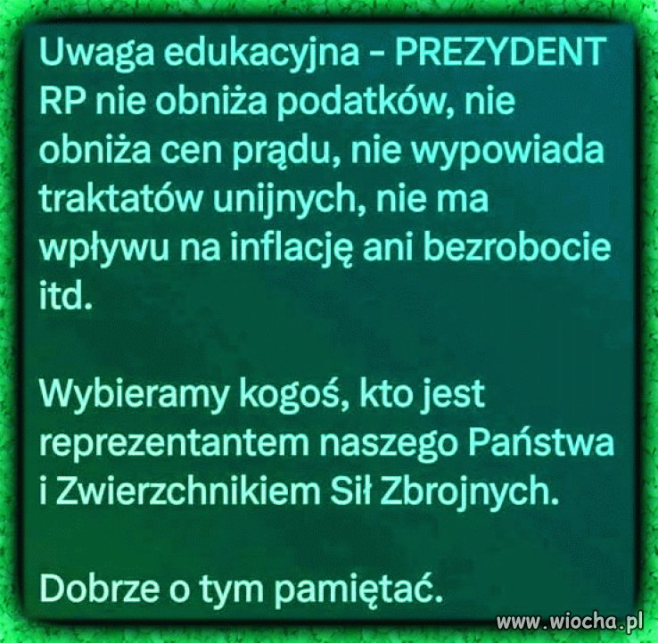 Nawrocki wciska kit