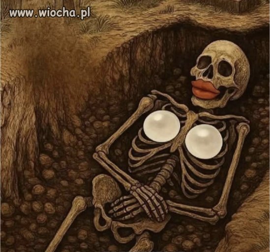 Takie coś odkryją archeolodzy za sto lat.