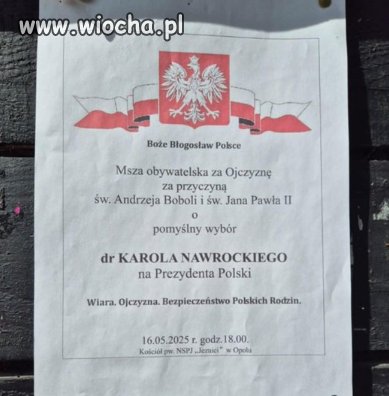 Protokół agitacja wyborcza z ambon odpalony