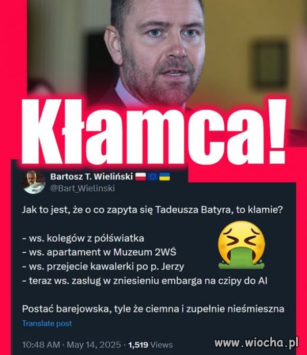 Szemrany i śliski typ. A miał być taki śliczny.