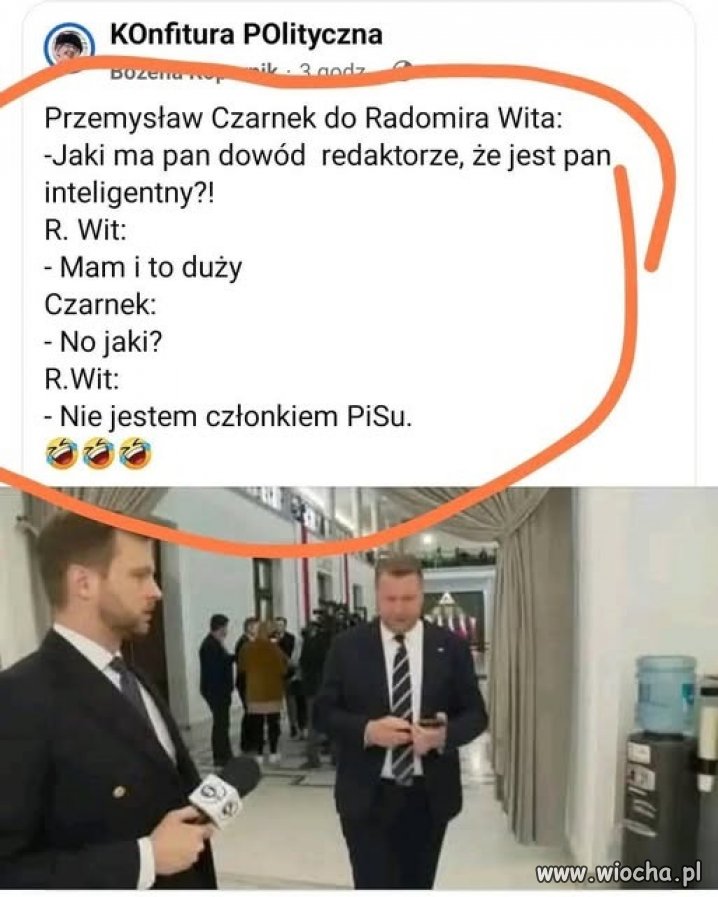 Brawo Radomir! Zaorałeś PiSowskiego głąba koncertowo !
