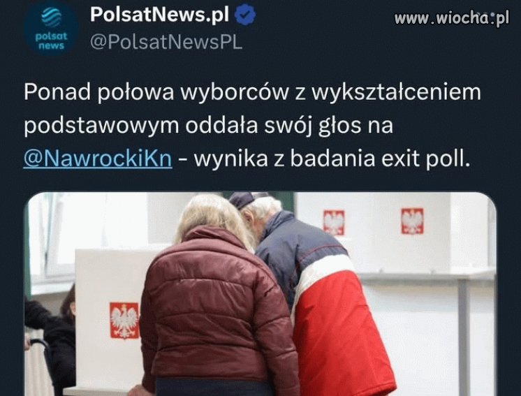 Debile głosują na debila
