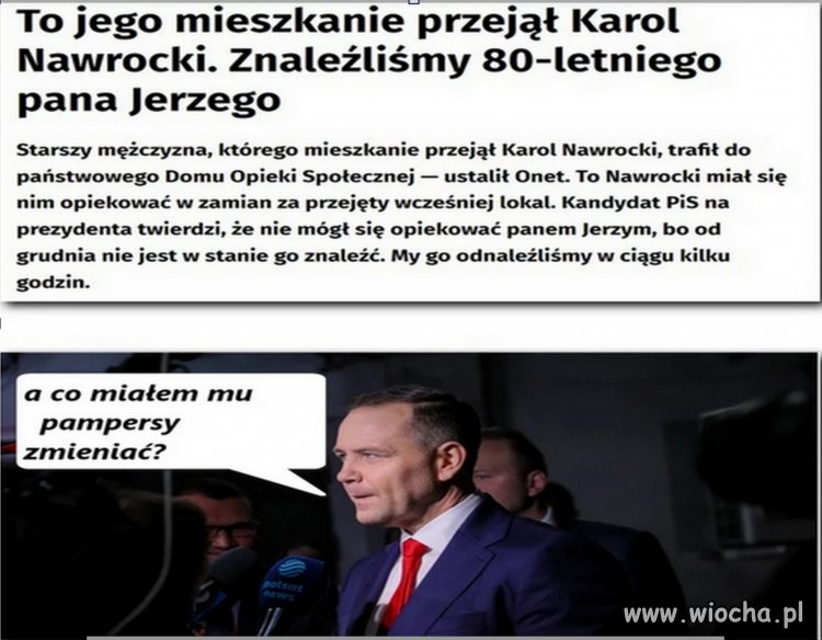 Bardzo słusznie panie Karolu