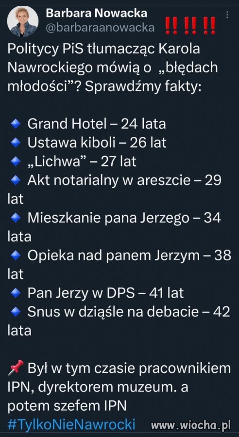 Błędy "młodości"