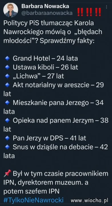 Błędy "młodości"