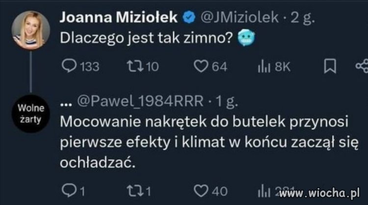 Pytanie oraz odpowiedź 