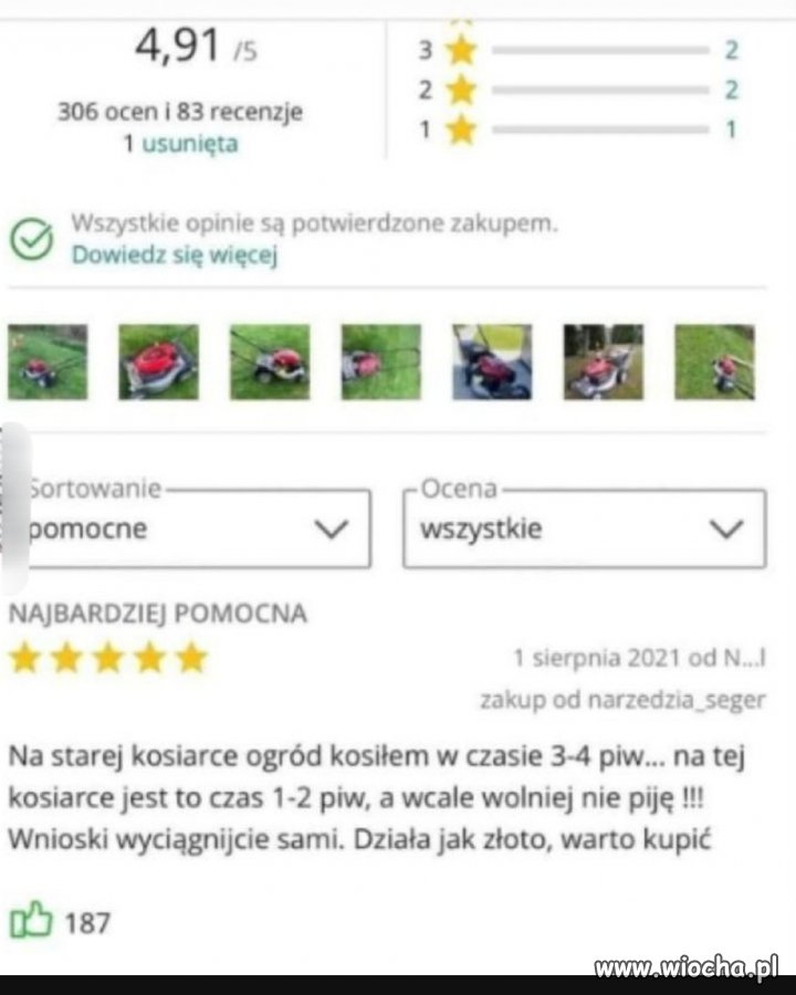 I taka rekomendacja to ja rozumiem 
