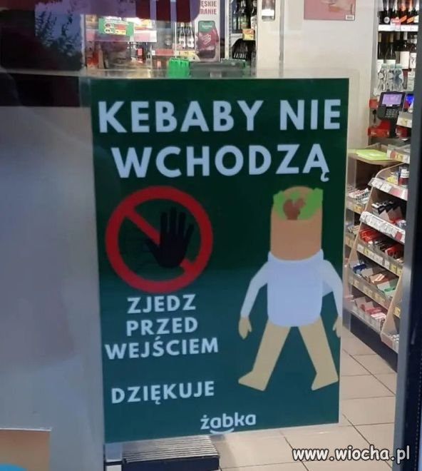 Wszędzie zakazy.