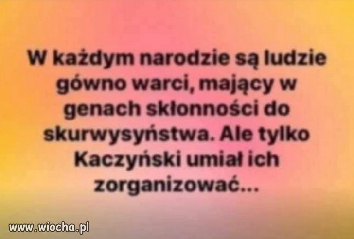 Jarosław Kaczyński: Jesteśmy elitą Narodu...