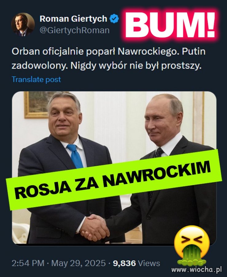 Ma chłopak w końcu poparcie prawdziwych patriotów!