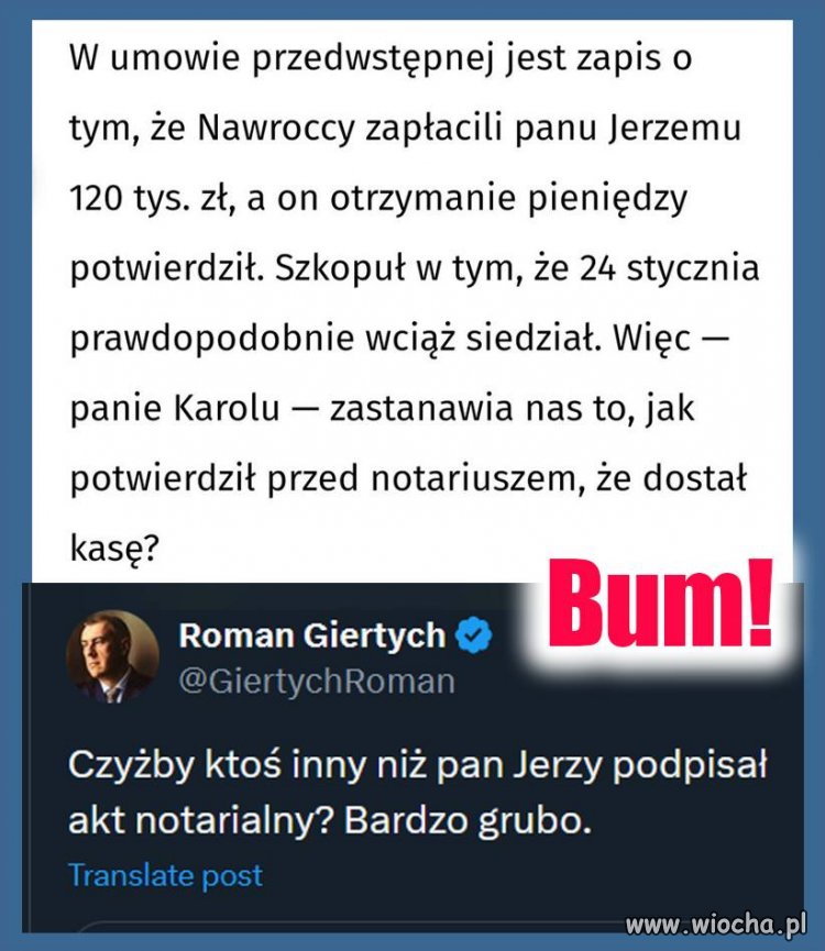 Przedstawiciele Pana Jerzego, państwo Nawroccy 