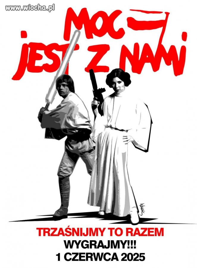 Dobrych ludzi jest więcej! MOC JEST Z NAMI!
