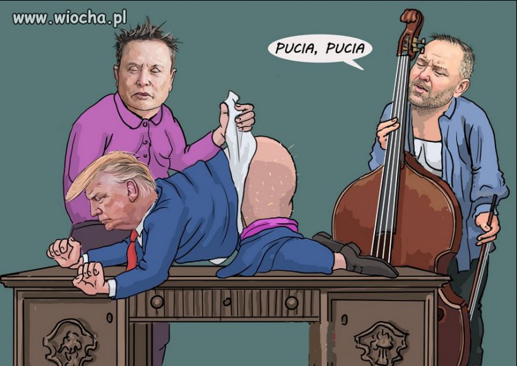 Picia, pucia...Nawrockiego z Trumpem!