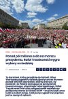 Setki tysięcy Polek i Polaków przybyły z każdej części kraju.
