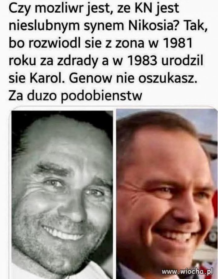 Genów nie oszukasz.