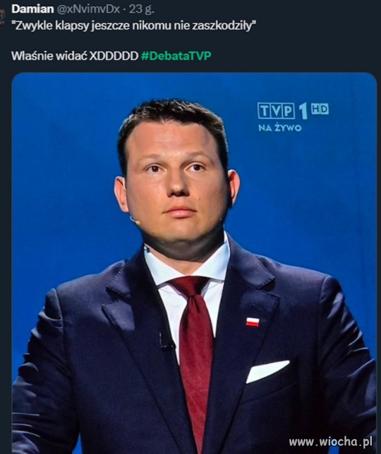 Klaps? Jaki klaps?