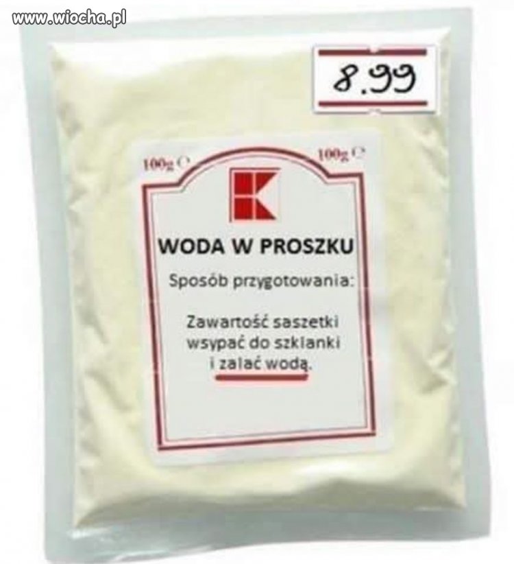 Dobre na kaca po majówce.