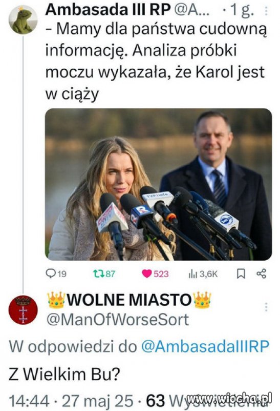 Ale jaja z tym PiSem...ich desperacja prowadzi do szaleństwa!