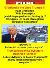 Cios dla Donalda Trumpa.