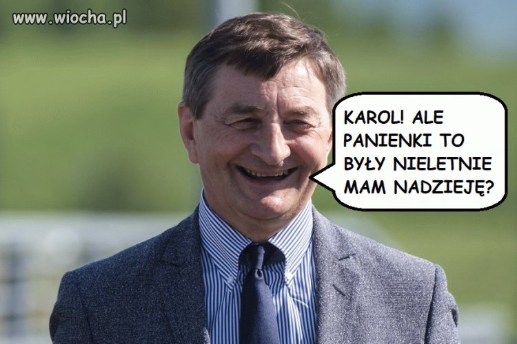 Pedofil Kuchciński lubi młode
