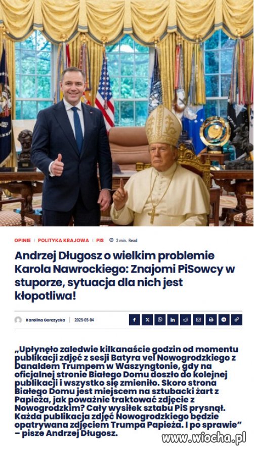 Kolejna granica w relacjach międzynarodowych przekroczona. 