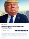 Czy Nawrocki zabrał czerwona czapeczkę?