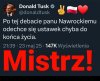 Nawet wspomaganie w trakcie debaty nie pomogło Nawrockiemu