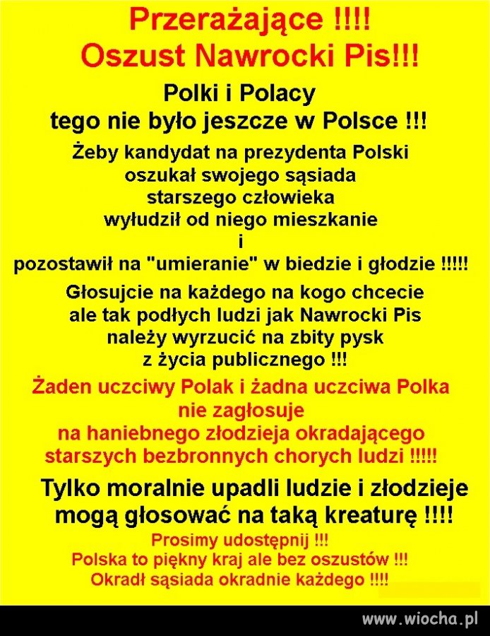 Pewnie myślał, że szybko zagłodzi staruszka i po problemie !