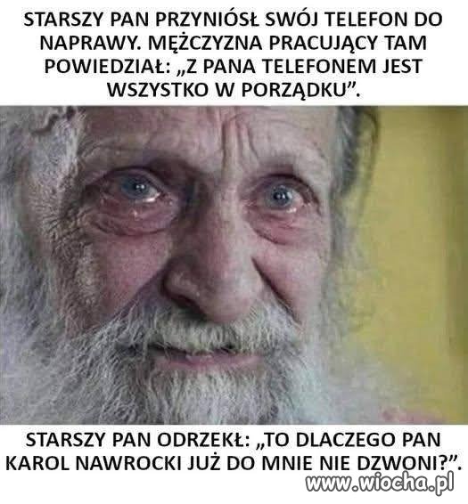 Dziadku, już panu Karolowi nie jesteś potrzebny