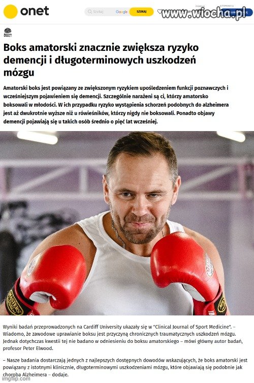 Amatorski sport to zdrowie ?