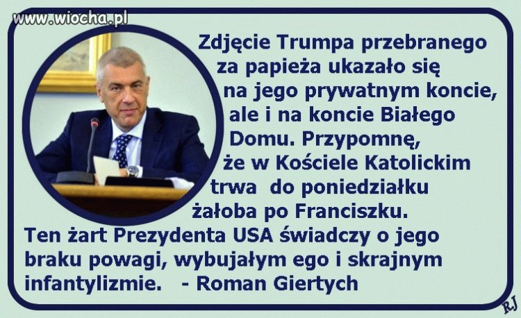 Romek jak zawsze celnie