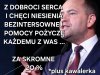 Z powodu dużej ilości chętnych, będzie lista 