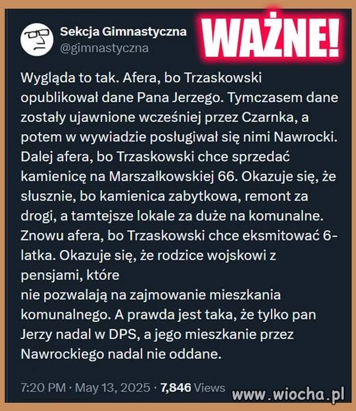 Afera, afera, afera...