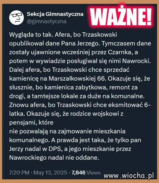 Afera, afera, afera...