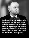 Duda swoim działaniem łamał prawo, położył już swoją prezydenturę