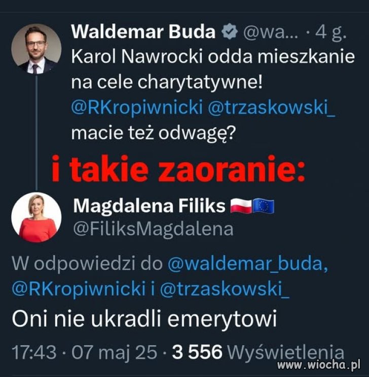 Pani Magdalena krótko... no i zaorane 
