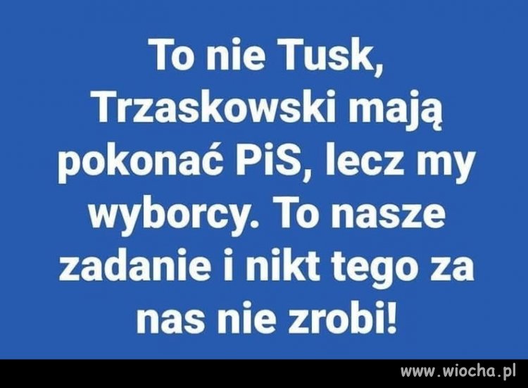 Każdy głos jest ważny !