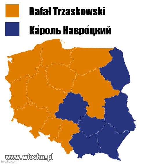 Poparcie dla kandydatów