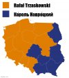 Poparcie dla kandydatów