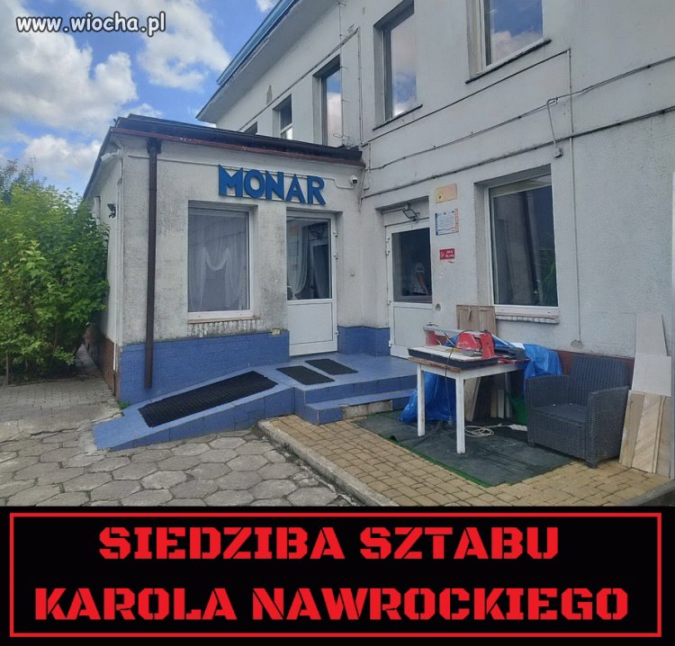 Idealne miejsce dla tego ćpuna