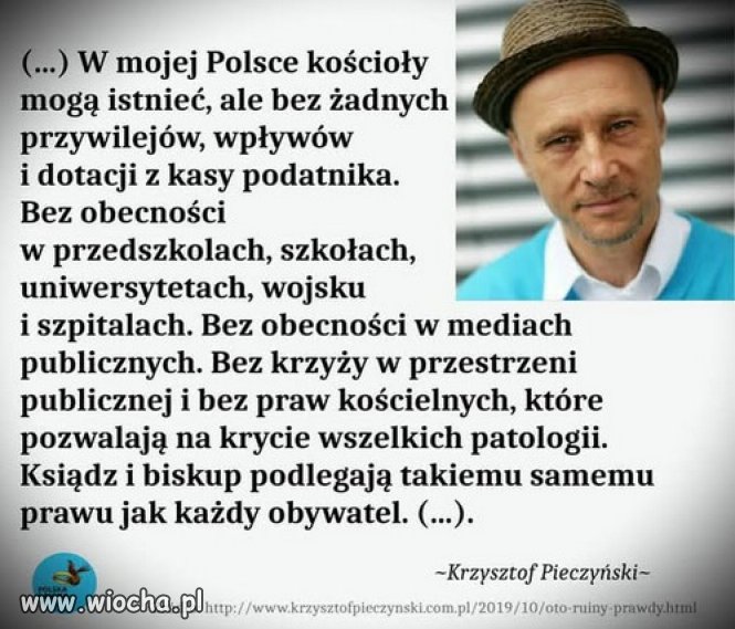 Polska nie jest państwem wyznaniowym