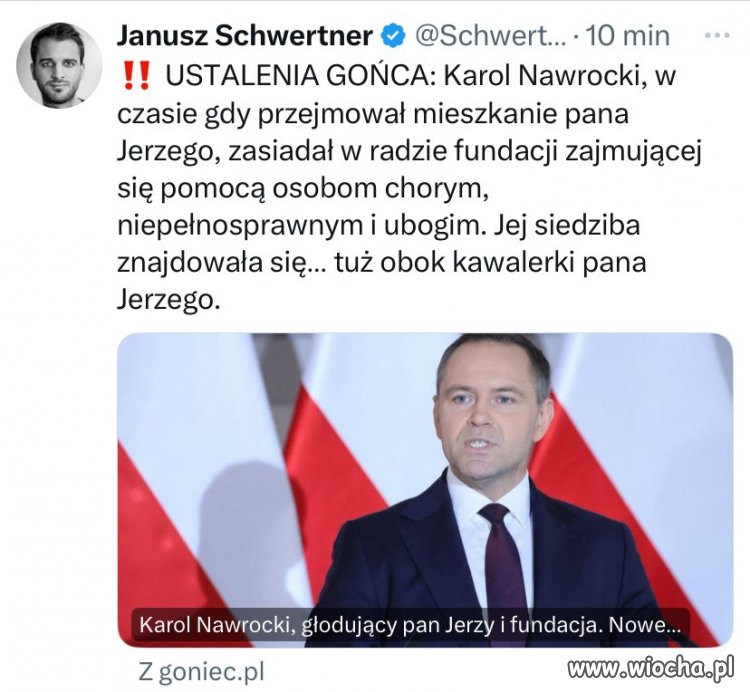 Czyli miał wszelkie potrzebne narzędzia by pomóc swojemu ponoć przyjacielowi 