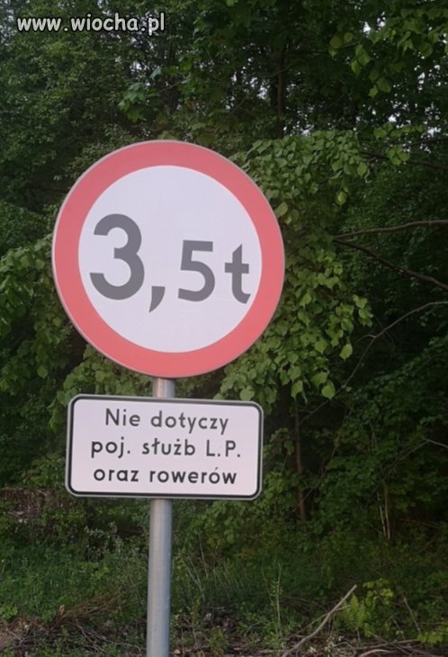 Dobrze że nie dotyczy rowerów bo przytyło się 