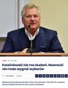 Słowa Kwaśniewskiego, mogą zmobilizować wyborców!