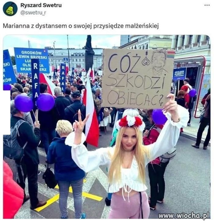 Spora dawka autoironii