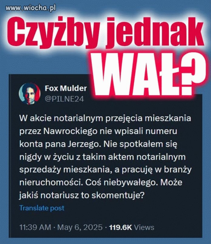 W wałach to pisowcy są najlepsi